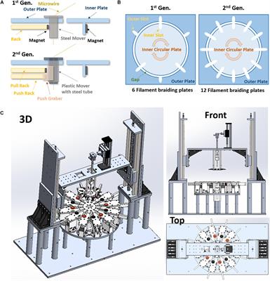 Highly Flexible Precisely Braided Multielectrode Probes and Combinatorics for Future Neuroprostheses